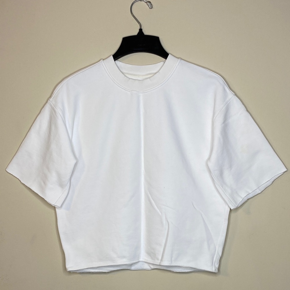 Lululemon Classic White Women's Sweatshirt Top Size 10